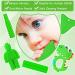 5Pcs Green Sensory Chew Necklace for Kids - Food Grade Silicone Teether Toy for Autism, Anxiety, Biting Needs - Buy Online on SooperMarket.com