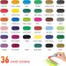 Non-Toxic Oil Pastels Set - 36 Assorted Colors for Kids, Artists & Beginners - Soft Pastels for Painting, Drawing & Graffiti - Art Supplies - Buy Online on SooperMarket.com