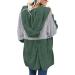 Winter Fuzzy Fleece Hooded Cardigan for Women - Green, X-Large - Buy Online on SooperMarket.com
