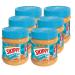 Skippy 6x 340g peanut butter "Creamy" |Peanut butter without palm oil |Extra smooth and from 91% peanuts |Peanut butter without pieces |Delicious peanut butter with full and creamy taste peanut 340 g (6 Pack)