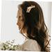 FOYTOKI Hair Comb for Women Hair Side Comb for Women Wedding Hair Accessories for Bride Pearl Hair Side Comb Rhinestone Side Comb Decorative Hair Comb Bride Hair Accessories - Buy Online on SooperMarket.com