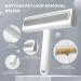 Baytion Pet Hair Remover Roller - Self-Cleaning Brush for Dogs & Cats - Easy Fur Removal from Furniture, Car Seats, Rugs & More - Buy Online on SooperMarket.com