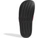 Buy Adidas Unisex Kids Adilette Shower Slippers 36 EU - Core Black Ftwr White & Vivid Red | International Shipping Available - Buy Online on SooperMarket.com