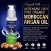 StBotanica Moroccan Argan Hair Serum - Nourishing & Frizz Control with USDA Organic Argan Oil - 120ml for Healthy Shiny Hair - Buy Online on SooperMarket.com
