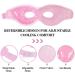 Heyu-Lotus Cooling Eye Mask - 2 Reusable Gel Masks for Dark Circles Swollen Eyes & Migraine Relief (Pink) - Buy Online on SooperMarket.com