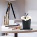 Bivisen Glasses Holder - Modern Velvet Plush Eyeglass Case in Black & Brown | Stylish PU Leather Design for Eye Care - Buy Online on SooperMarket.com