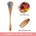 3-Piece Large Powder Mineral Brushes Set - Soft Fluffy Kabuki Foundation & Blush Brushes for Daily Makeup - Colorful Nail Design Dust Brushes - Buy Online on SooperMarket.com