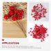 HOMSFOU 600 Pcs Artificial Berries Holly Berries Branch Artificial Red Berry Stem Artificial Holly Berries Round Ball Christmas Decor Christmas Tree Decorations Wreath Foam Cherry - Buy Online on SooperMarket.com