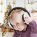 GUKOY Baby Ear Protection Headphones for Ages 0-3 Years | Noise Cancelling Ear Defenders for Infant Hearing | White - Buy Online on SooperMarket.com