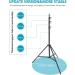 Neewer 13ft Heavy Duty Aluminum Alloy Light Stand with Spring Cushion - 22lb Max Load - Black - Buy Online on SooperMarket.com