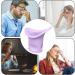 Eyewash Cups | Silicone Eye Washer Portable Cleaning Cup Soft Eye Cleaning Cup Eye Bath for Elderly Women Men Children Eye Cleansing Puchen Purple - Buy Online on SooperMarket.com