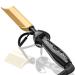 DAN Technology 450? hot Comb, Curved Teeth Hair Straightener Comb,Travel Size Heat Comb ,Dual Voltage hot Comb Electric for Travel & Home,Professional hot Combs for Natural Black Hair curly