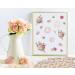 Whaline Spring Pattern Paper - 24 Sheets Double-Sided Rose Floral Scrapbook Paper for Card Making and Scrapbook Photo Album - 30 x 30cm - Buy Online on SooperMarket.com