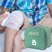 Buy Vavicrap Medication Bag - 2-Piece Portable Waterproof Travel Pharmacy Storage | Large & Small First Aid Bags for Home & Travel in Green - Buy Online on SooperMarket.com