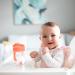 Dr. Brown's Milestones Baby's First Straw Cup Sippy Cup 6m+ Coral 9oz BPA Free - Buy Online on SooperMarket.com