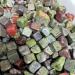 Natural Crystals and Stones 4pcs Natural Dragon Blood Stone Cube Quartz Polished Stone Crystal Gemstone Crystal Gravel Natural Quartz Crystals for Decoration kaixun - Buy Online on SooperMarket.com