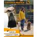 Looxmeer Dog Tow Lines - 3m 5m 7m 10m 15m 20m 30m - Robust Leash with Storage Bag & D-Carabiner | Black 10m - Buy Online on SooperMarket.com
