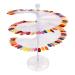 Subay Nail Swatch Sticks  120Pcs Clear Nail Color Swatches Display for Gel Polish  Spiral Nail Sample Practice Sticks  Transparent Acrylic False Nail Tips Nail Art Tools Accessories for Manicure