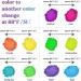 Thermochromic Pigment Powder - 5 Colors Changing at 88 F - for Nail Polish, Paint, Epoxy Resin, Fabric Art - 3g Each - Buy Online on SooperMarket.com