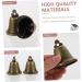 PopetPop 10-Pack Small Cow Bells - Anti-Theft Christmas Decorations for Pets Cattle & Sheep | Loud Iron Bell Accessories - Buy Online on SooperMarket.com
