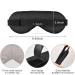 Adjustable Light Blocking Eye Mask for Travel, Yoga, and Deep Sleep - Light Grey - Buy Online on SooperMarket.com