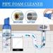 3Pcs Herios Drain Foam Cleaner Pipe Dredge Deodorant Foam Cleaner Liquid Hair Drain Clog Remover & Cleaner Quick Foaming Toilet Cleaner for Kitchen Shower Drain Sinks Tubs - Buy Online on SooperMarket.com