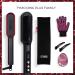 TYMO RING PLUS Ionic Hair Straightener Comb - Nano Titanium Brush with 9 Temp Settings & LED Screen - Buy Online on SooperMarket.com
