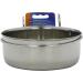 Nobby Stainless Steel Bird Bowl 15cm 0.9L - Pack of 2 | Durable & Stylish Pet Supplies - Buy Online on SooperMarket.com