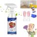 Wall Stain Removal Spray Wall Paint Cleaning Drywall Repair Spray Stubborn Wall Stains Remover Cleaner Spray Multi Purpose Powerful Descaling Cleaning Agent (1PCS)