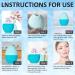 Ice Face Roller Mold - Reusable Silicone for Reducing Eye Bags & Dark Circles | Best Skin Care Tool - Buy Online on SooperMarket.com