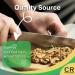 Chopped Walnuts Raw 1kg (4-8mm) - Walnuts nibbed 1kg | Walnut Nibbed Vegan Snacks | Healthy Sugar Free Gluten Free Snacks I Walnuts small pieces I Walnuts For baking - Buy Online on SooperMarket.com