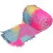 FabricLA Shaggy Faux Fur Roll - 4 X 60 Inches Trim Fur Rolls - Pastel Patch - DIY Crafts, Costume Design, Decoration - Buy Online on SooperMarket.com