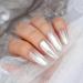 Buy PrettyDiva White Moonlight Powder - Pearlescent Chrome Nail Art 0.2g | International Shipping - Buy Online on SooperMarket.com