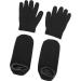 Gel Glove Socks Set Essential Oil Glove Socks Moisturizing Comfortable for Dry Feet Hands for Men (Narooteifh40t8kq7-11) - Buy Online on SooperMarket.com