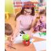 JoyCat 100 16mm 6 Sided Dice Set - Standard Game Dice for Kids and Classroom - 10 Translucent Colors with Storage Bucket - Buy Online on SooperMarket.com