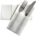 JEBBLAS Disposable Cloth Like Napkins with Flatware Pocket - 50 Pack - Buy Online on SooperMarket.com