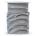 CleverDelights Gray Genuine Leather Cord - 1/16" (2mm) Round - 50 Feet