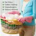 Buy 6-Pack Premium Wool Dryer Balls - Natural Fabric Softener Hypoallergenic & Baby Safe | Eco-Friendly Laundry Solution - Buy Online on SooperMarket.com