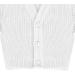 Premature Baby Knitted Cardigan - Ribbed Knit Winter Cardigan for Newborn Boys & Girls - Made in Portugal - White 0 Months - Buy Online on SooperMarket.com