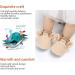 TMEOG Baby Booties Slippers | Infant Boots for First Steps | Winter Sock Crib Shoes for Boys & Girls | 0-18 Months | Khaki Sheep Design - Buy Online on SooperMarket.com