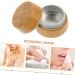 TENDYCOCO Aluminum Tin Box Empty Cream Jar Lip Balm Containers Tins Sample Containers Small Containers Aluminum Tin Cans Empty Makeup Jars Candle Tin Jar Travel Bamboo Daily Use Screw Cap - Buy Online on SooperMarket.com