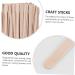 FOMIYES 800 Disposable Beauty Wax Strips - At-Home Hair Removal Wooden Wax Spatula Natural Birch Bar - Buy Online on SooperMarket.com