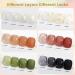 YTD LIKOMEY UV Nail Polish Shellac Set - 6 Translucent Colors Base & Top Coat 8 PCs 7.5ml Gel Kit for Professional Manicures - Buy Online on SooperMarket.com