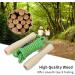 Adjustable 270cm Kids Jump Rope - Wooden Handle & Cotton Rope for Boys & Girls - Green Fitness Spring Rope - Buy Online on SooperMarket.com