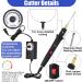 Hot Wire Foam Cutter Kit with Temperature Controller - Electric Cutting Machine for Art Craft EVA Foam Carving (Black) - Buy Online on SooperMarket.com