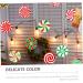 PRETYZOOM 24 Sheets Christmas Candy Decorations Ribbons Xmas Candies Xmas Ornaments Window Decorative Stickers - Buy Online on SooperMarket.com