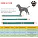 YUDOTE Ultra-Soft Dog Collar for Medium Dogs with Sensitive Skin - Natural Cotton Cord Green M (1 Pack) - Perfect Comfort for Your Pet - Buy Online on SooperMarket.com