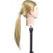 Tailor Puppet Training Head - Female Synthetic Hair Mannequin for Hairdresser & Cosmetology - Buy Online on SooperMarket.com