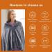 Plplaaoo Electric Heated Under Bed Blanket - USB Operated Thermal Cushion 5V 3 Adjustable Levels Fast Warming 150x85 cm - Perfect for Office & Overnight Use - Buy Online on SooperMarket.com