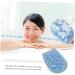2pcs Exfoliating Gloves for Shower | Double-Sided Loofah | Blue & Pink - Remove Dead Skin & Enhance Your Skincare Routine - Buy Online on SooperMarket.com